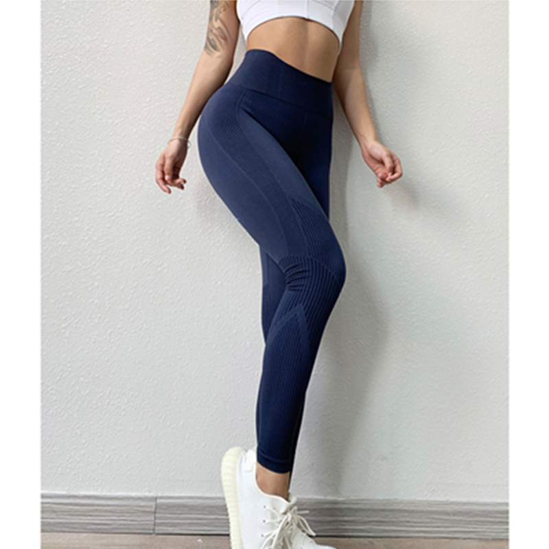 Women\\s high-waisted and brzuszek ciasne bieganie spodnie joga trening szybkość suche spodnie legginsy chude